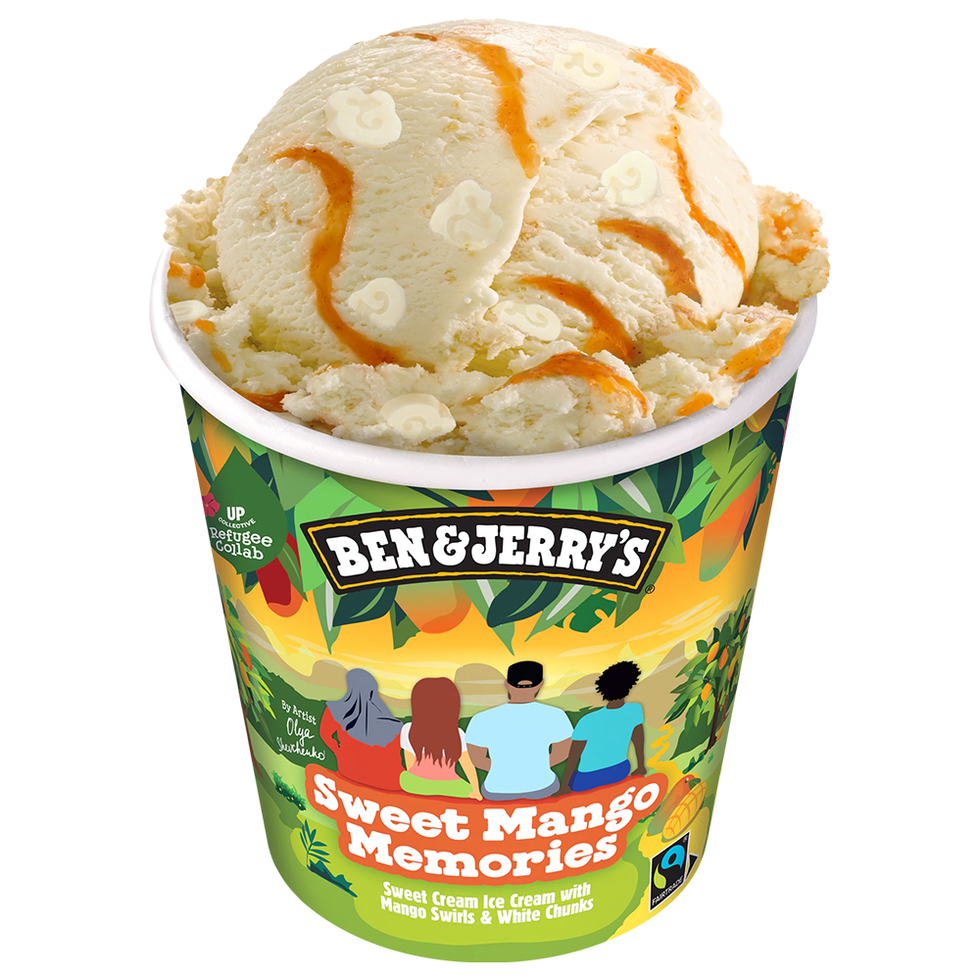 Ice Cream Tub Sweet Mango Memories 465ml