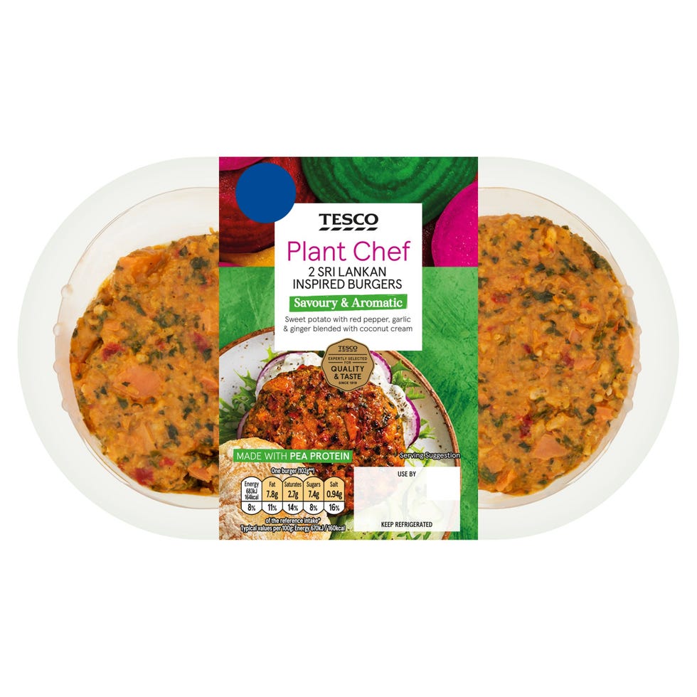 Plant Chef Sri Lankan Inspired Burgers 226g