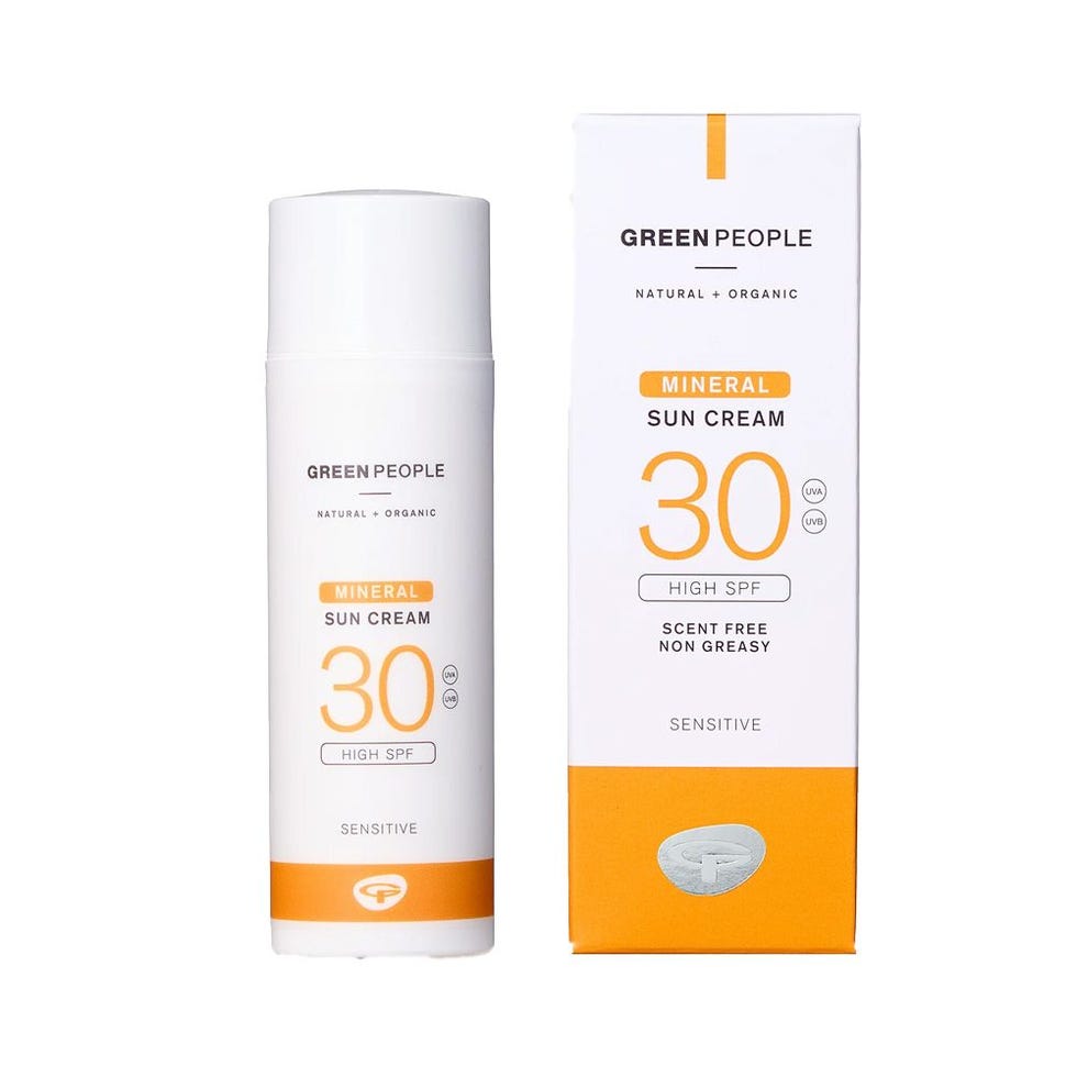 Green People Scent Free Mineral Sun Cream SPF30