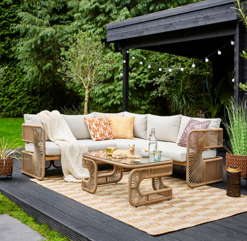 Amazonia Rope Corner Sofa Set