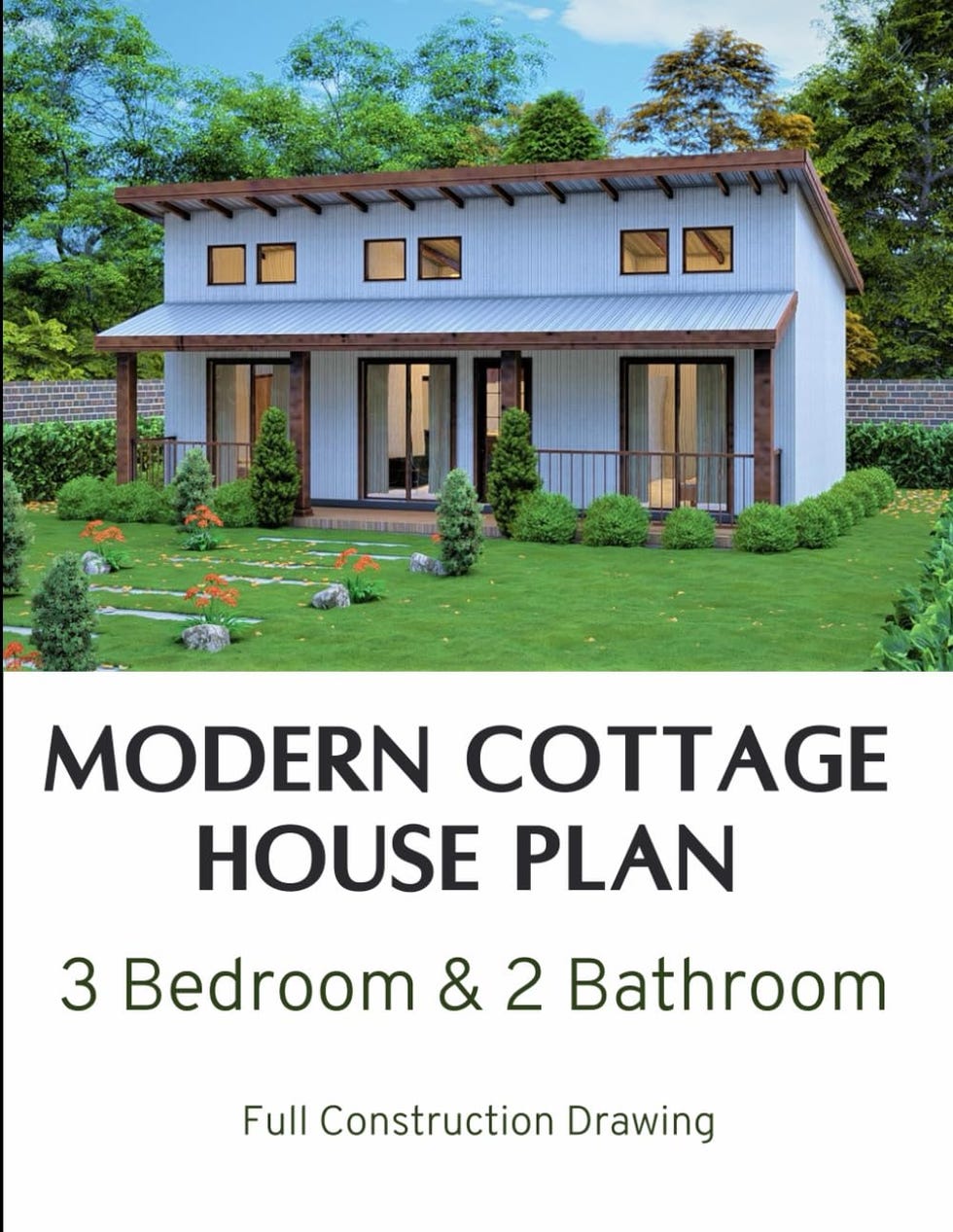 Modern Cottage House Plan