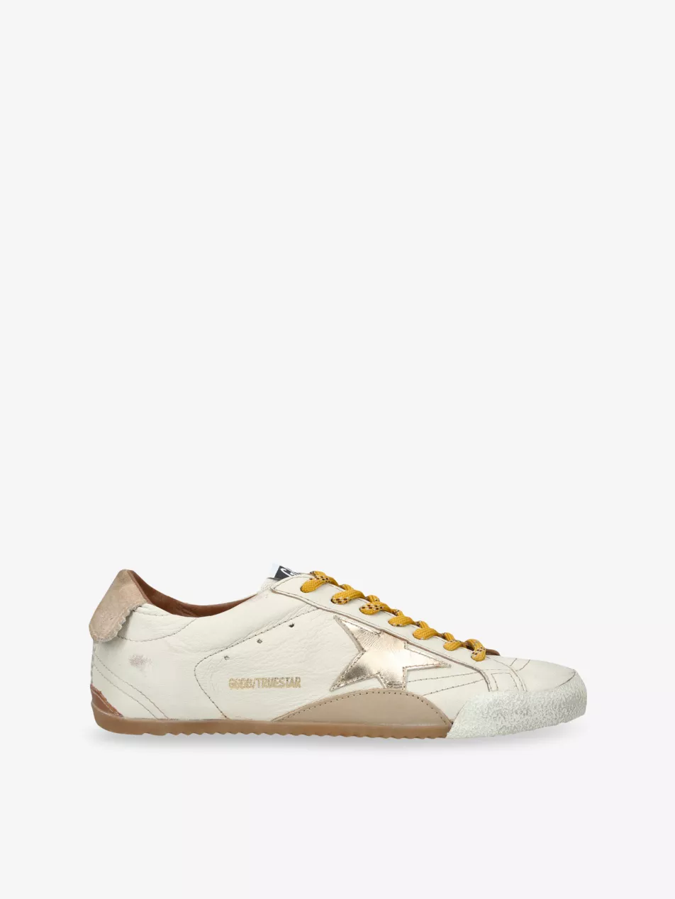 True-Star Leather Low-Top Trainers