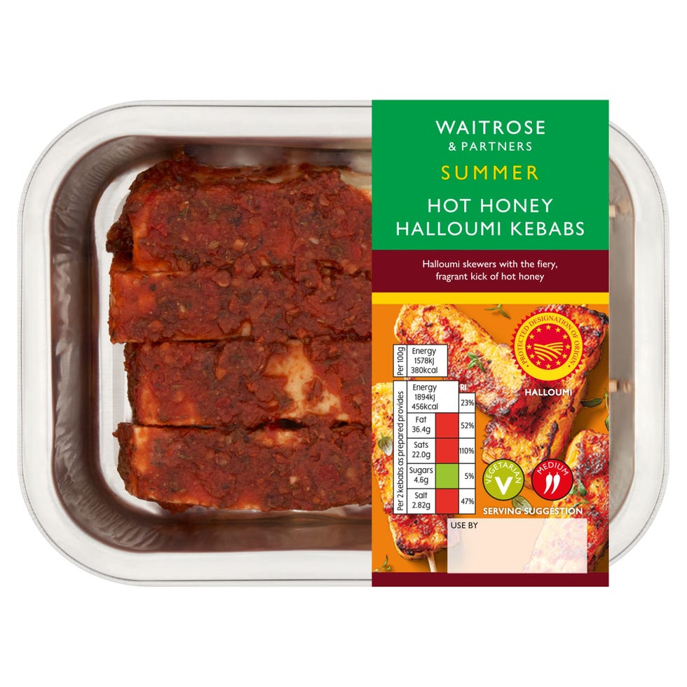 Hot Honey Halloumi Kebabs 240g