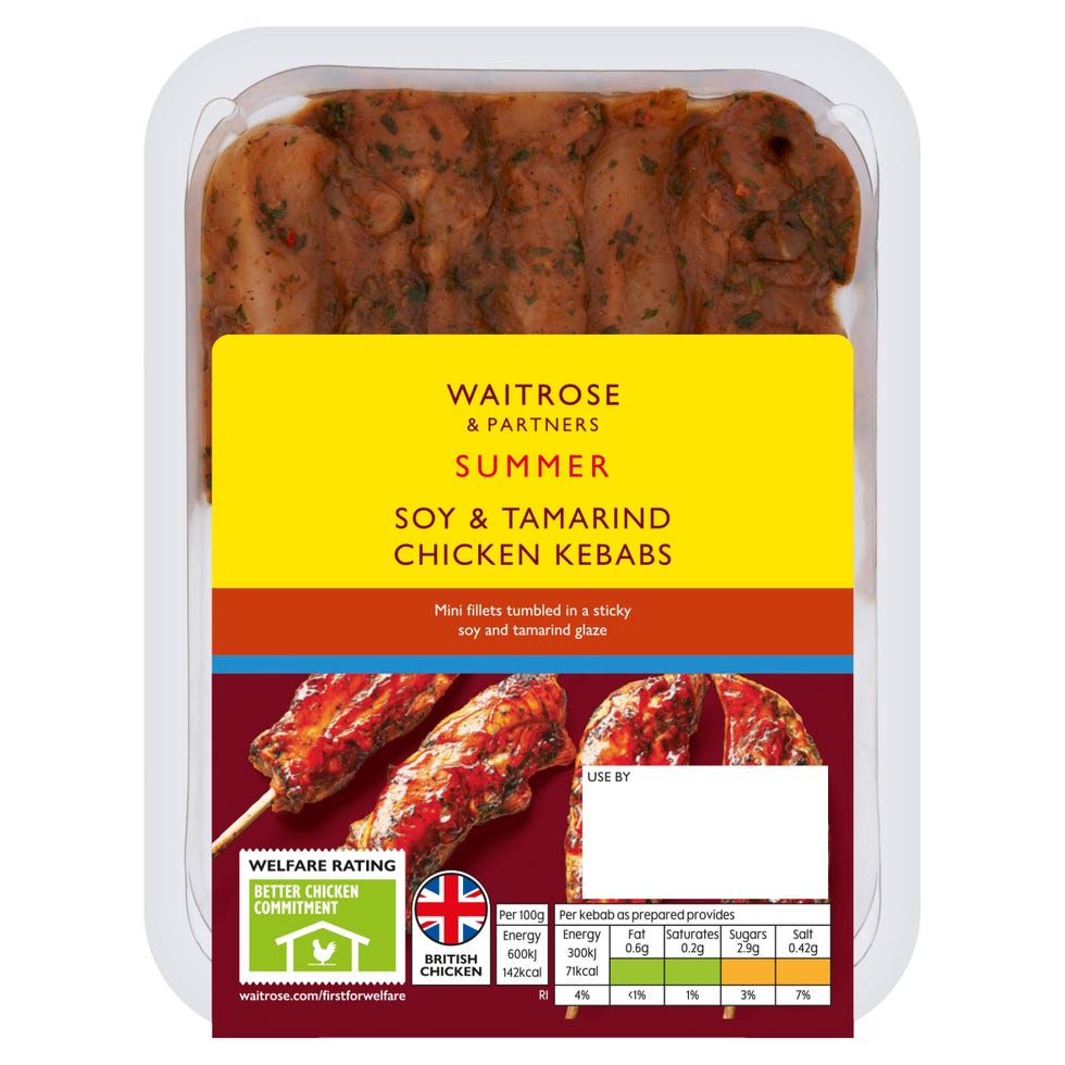 Soy & Tamarind Chicken Kebab 240g