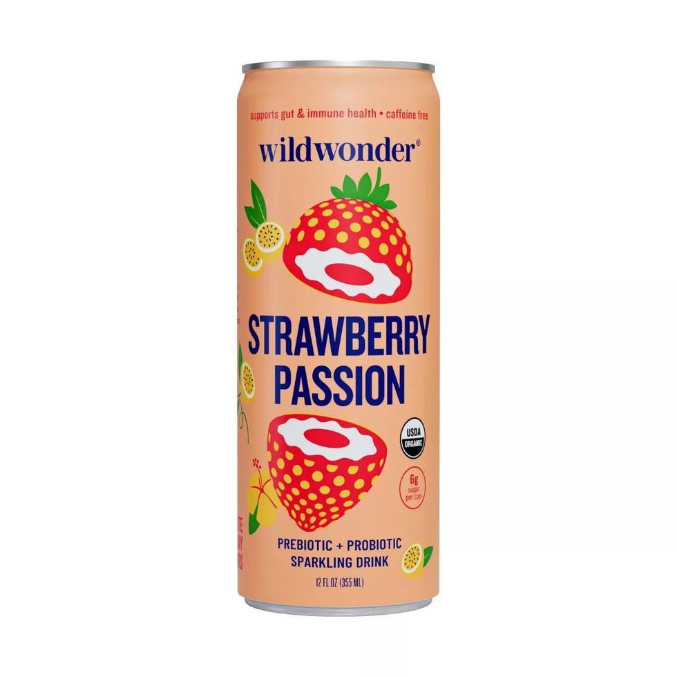 Strawberry Passion Prebiotic Sparkling Drink 12-Pack