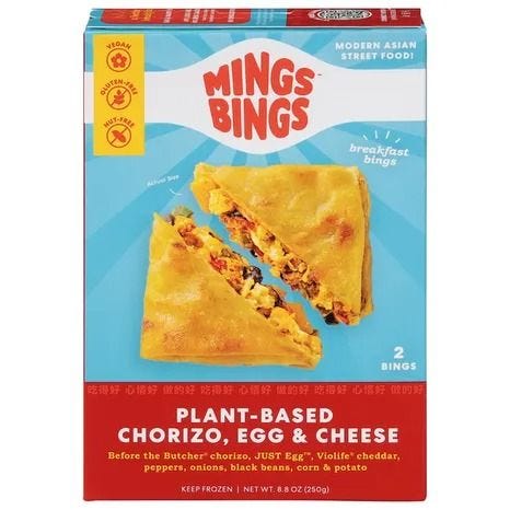 Plant-Based Chorizo, Egg and Cheese Frozen Breakfast Bings
