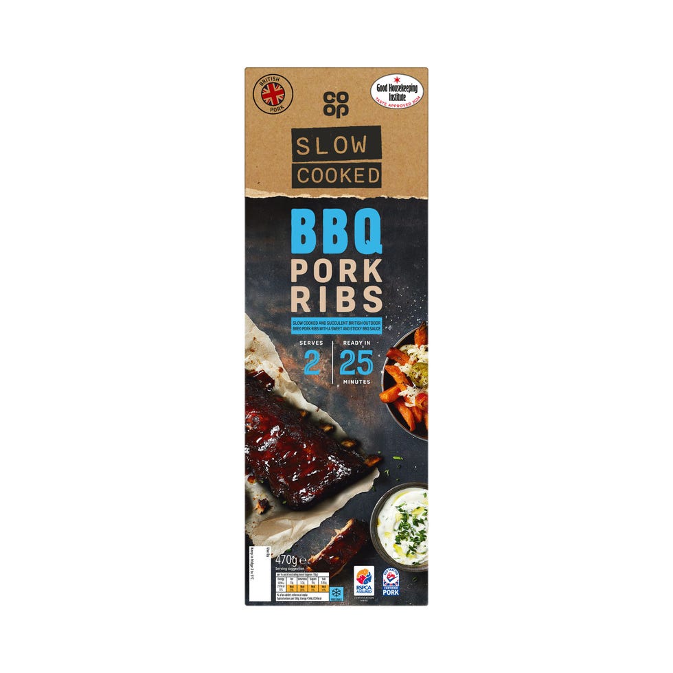Slow Cooked BBQ Pork Ribs 470g