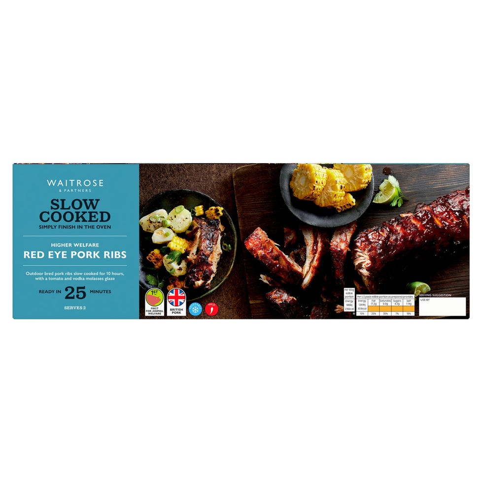 Slow Cooked Red Eye Pork Ribs 535g