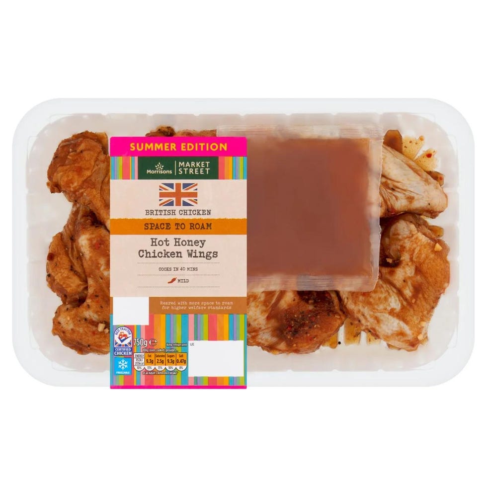 Hot Honey Chicken Wings 750g
