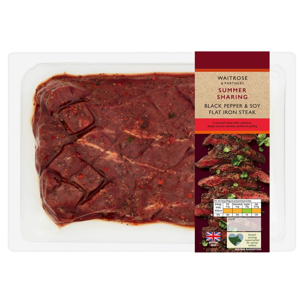 No.1 Soy & Black Pepper Flat Iron Steak 505g