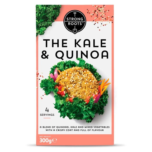 The Kale & Quinoa Burger 300g