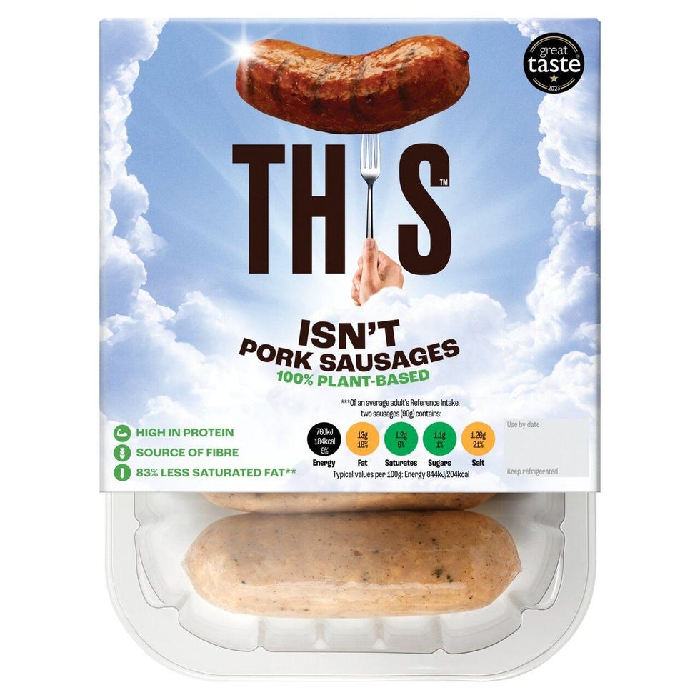 Pork Plant-Based Sausages 230g