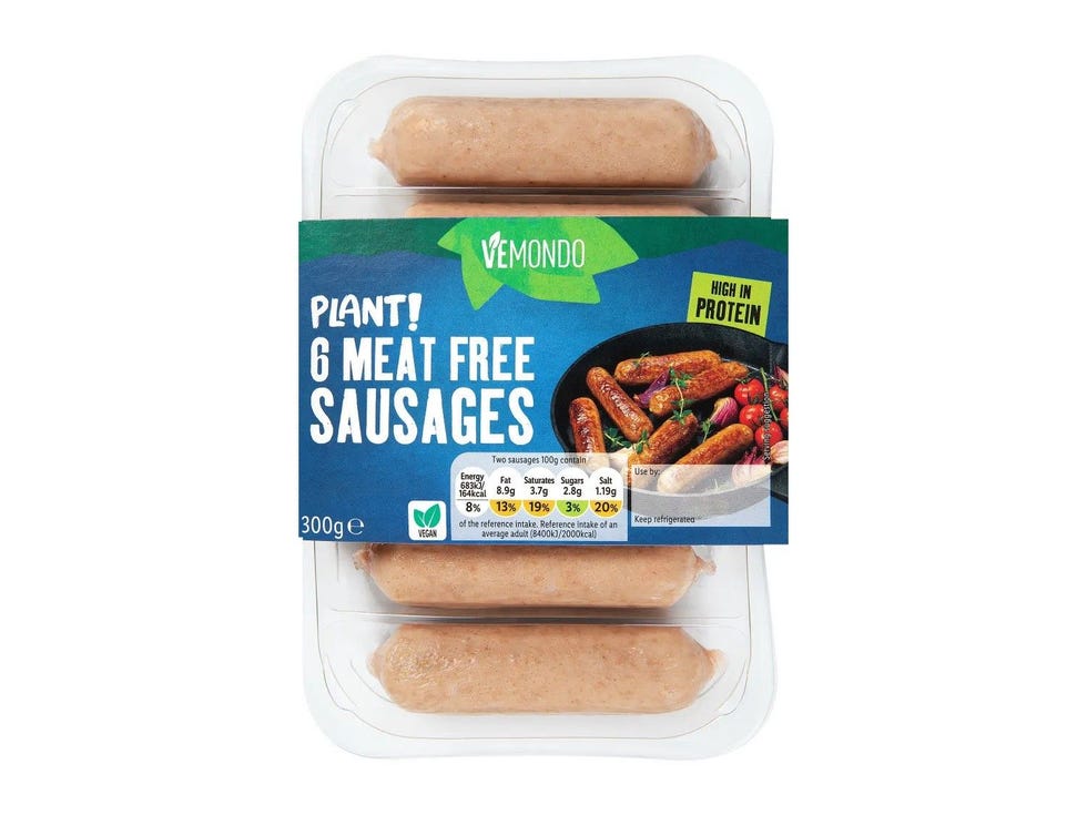 Vemondo Veggie Sausages 300g