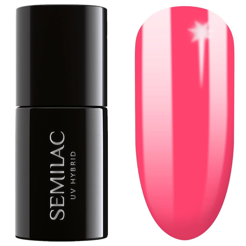 Semilac pink UV enamel 