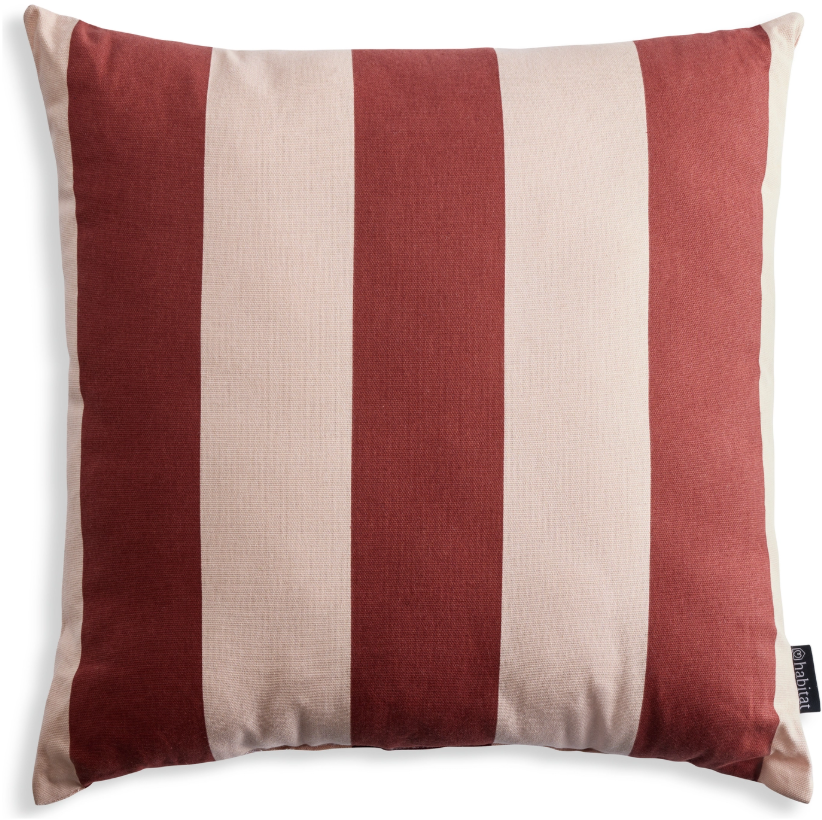 Stripe Outdoor Cushion - Pink
