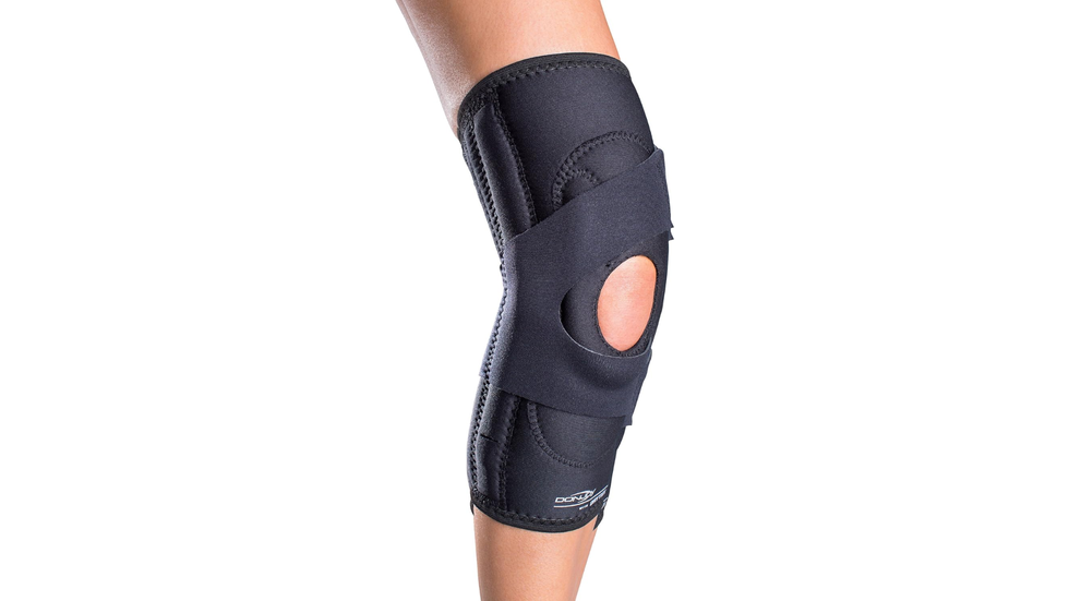 Tutori per il ginocchio del corridore, il DonJoy Lateral J Patella 