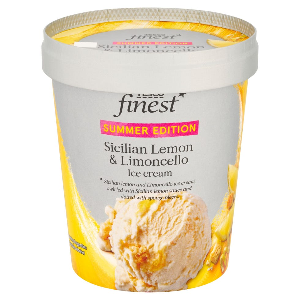 Finest Sicilian Lemon and Limoncello Ice Cream 480ml