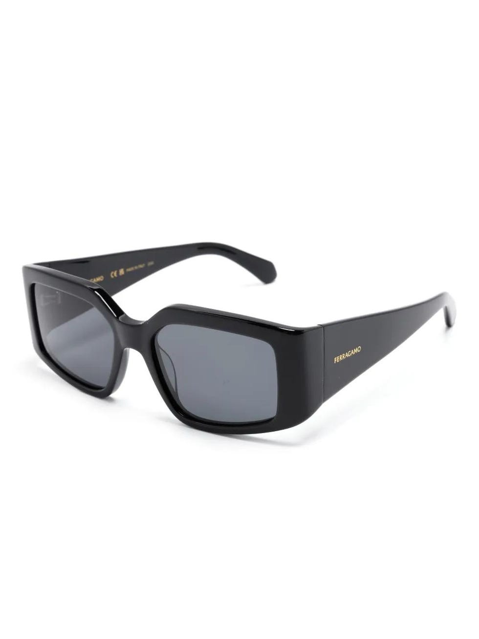 Sonnenbrille mit rechteckigem Rahmen