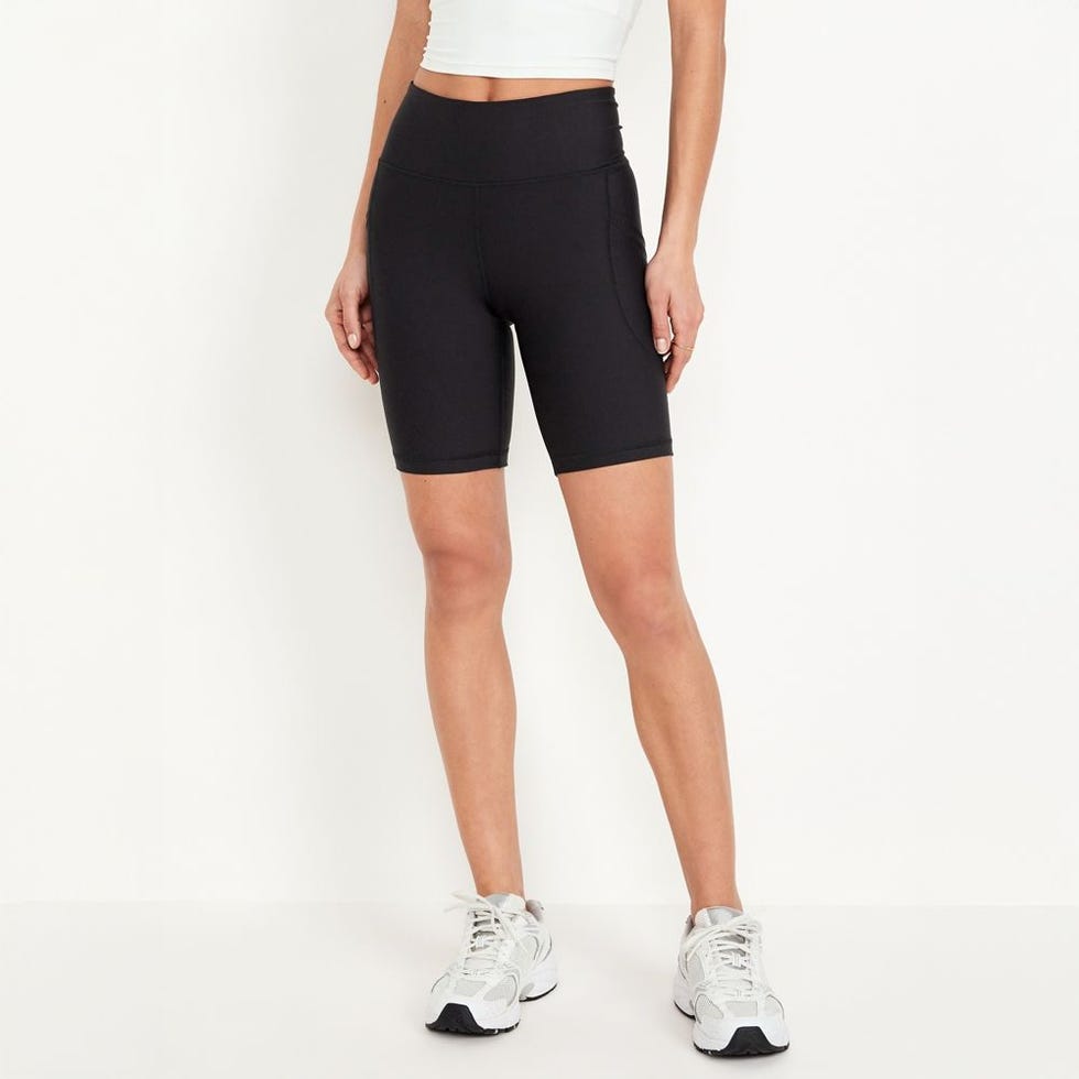 High-Waisted PowerSoft Biker Shorts