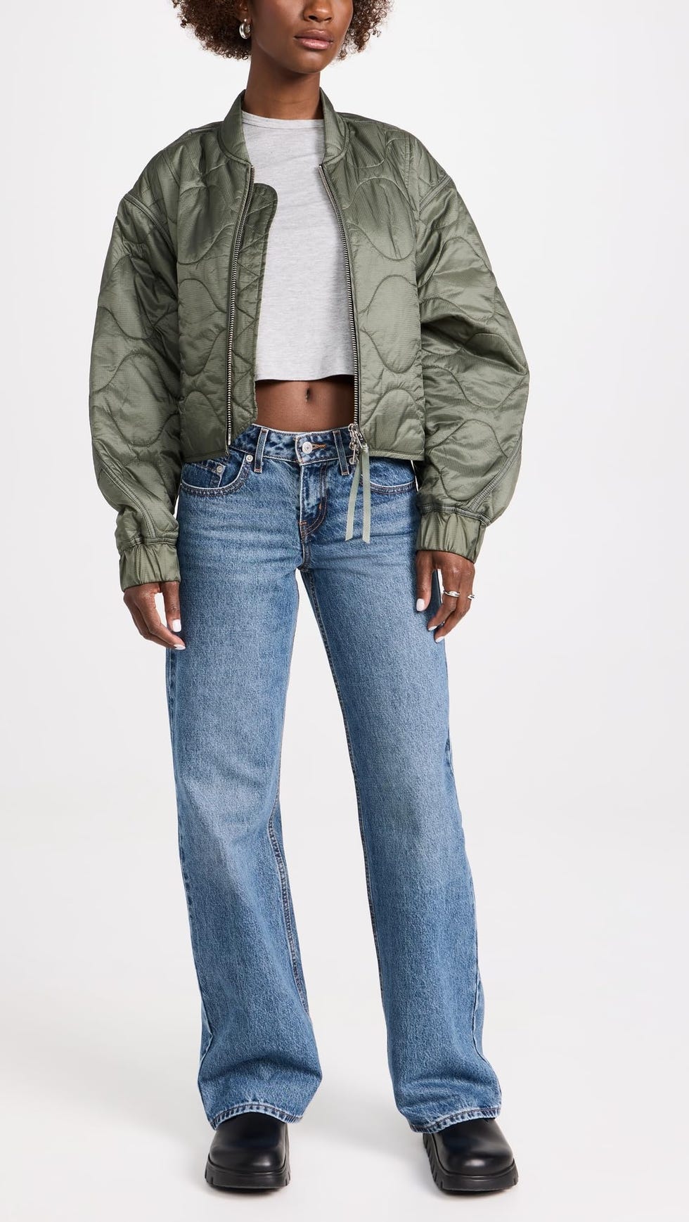 Women's Low Loose Jeans