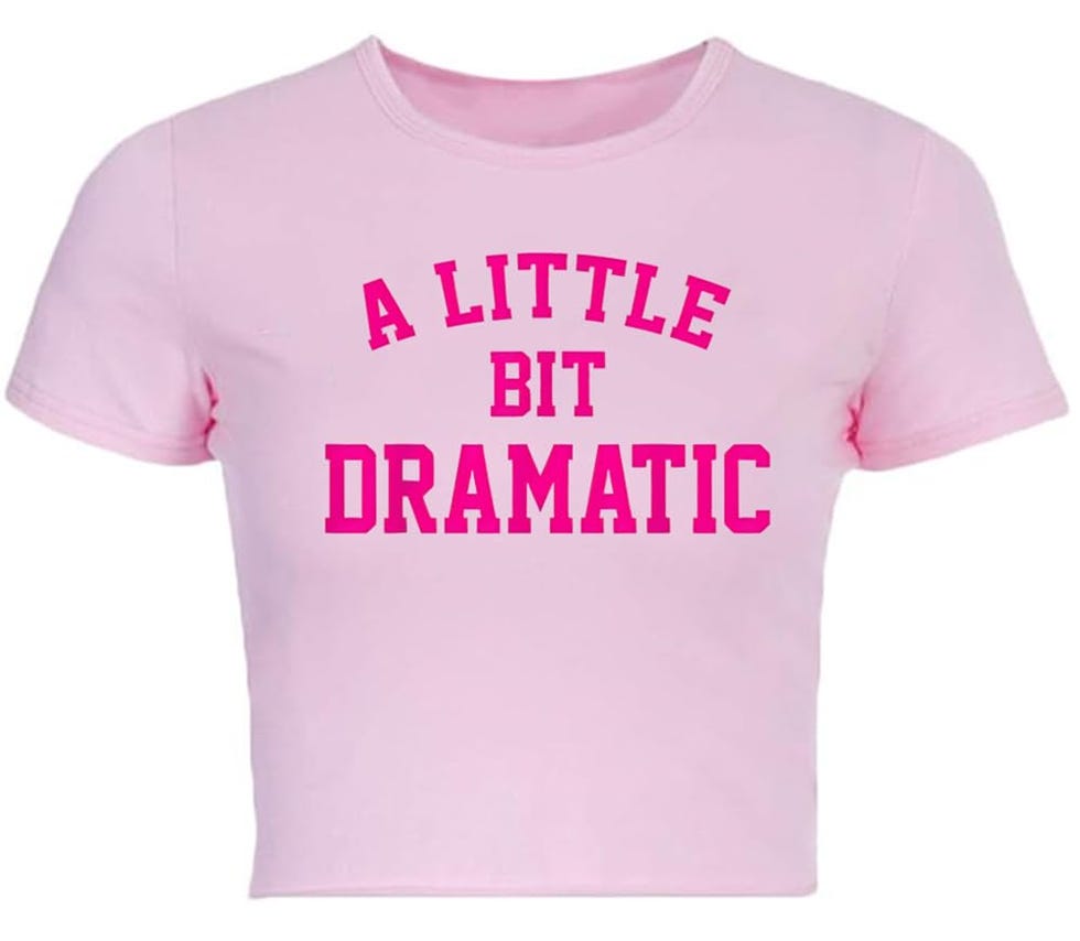A Little Bit Dramatic Baby Tee