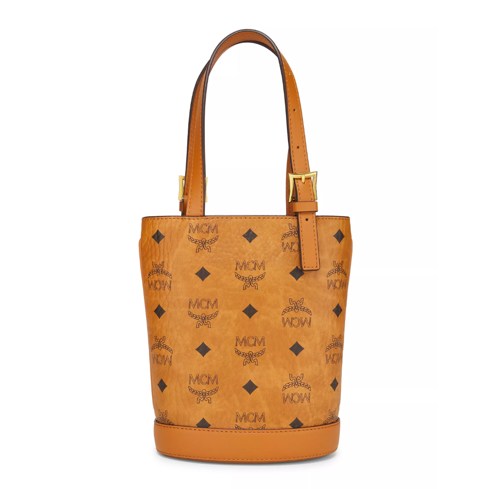 Mini-Bucket-Tasche „Aren“ mit Henkel