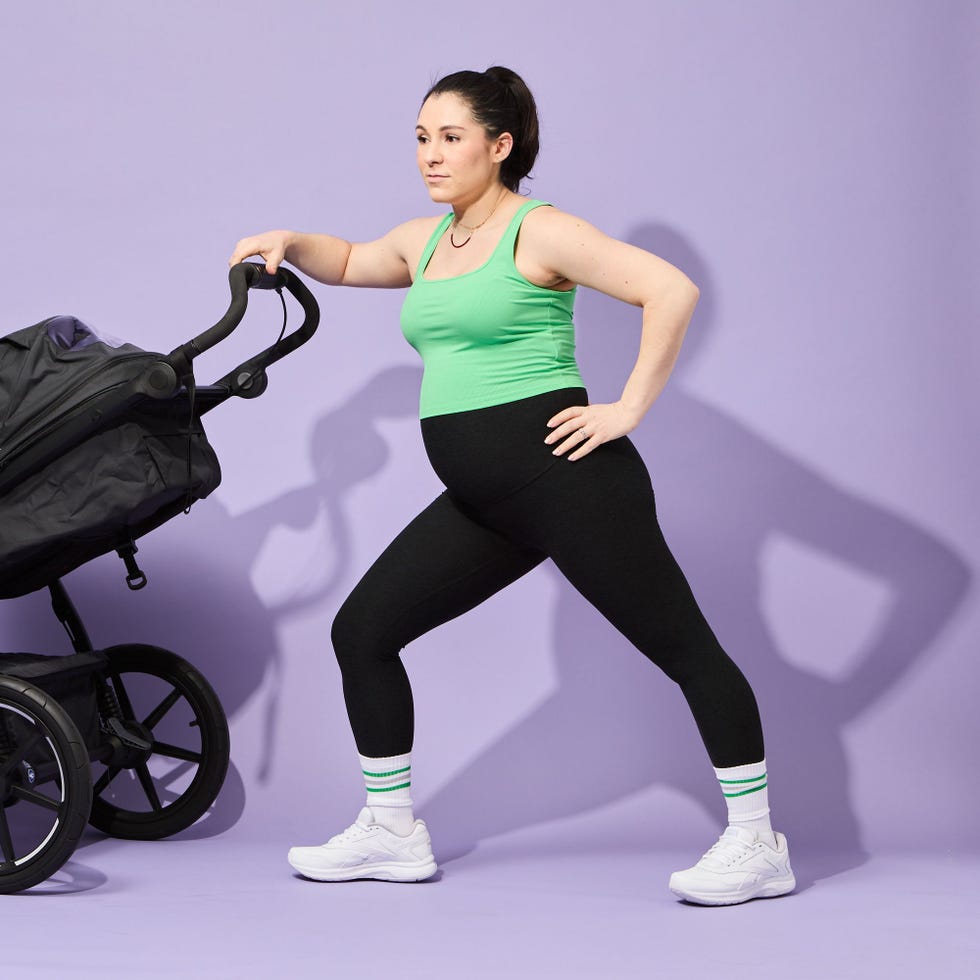 Spacedye Love the Bump Maternity Pocket Midi Legging