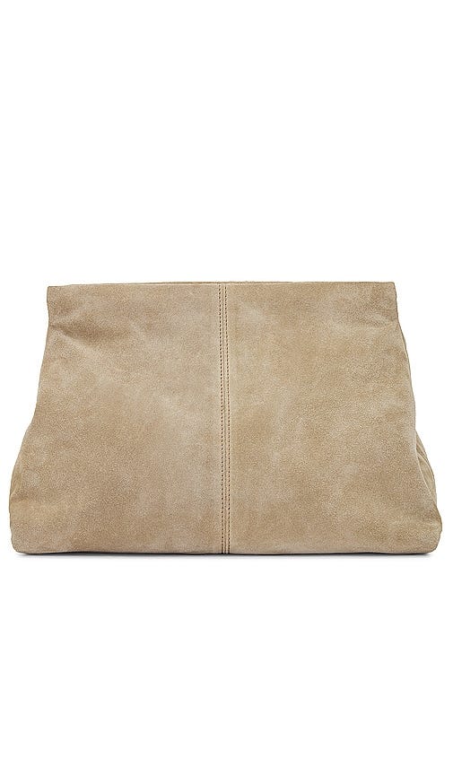 Clay Tasche in Hellbraun