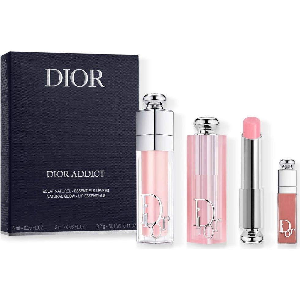 Set de bálsamo labial hidratante y brillo voluminizador Addict