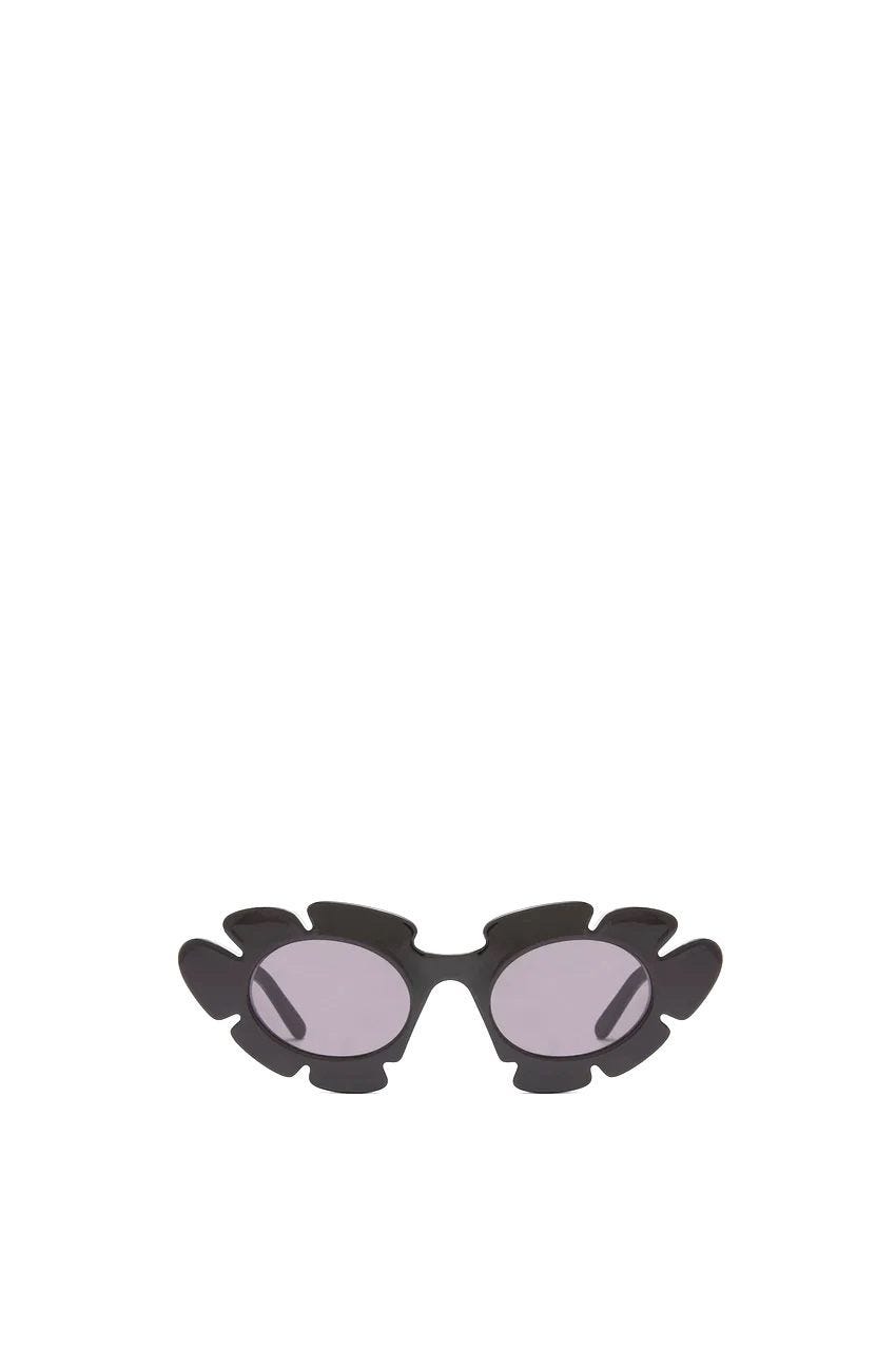 Gafas de sol con flores
