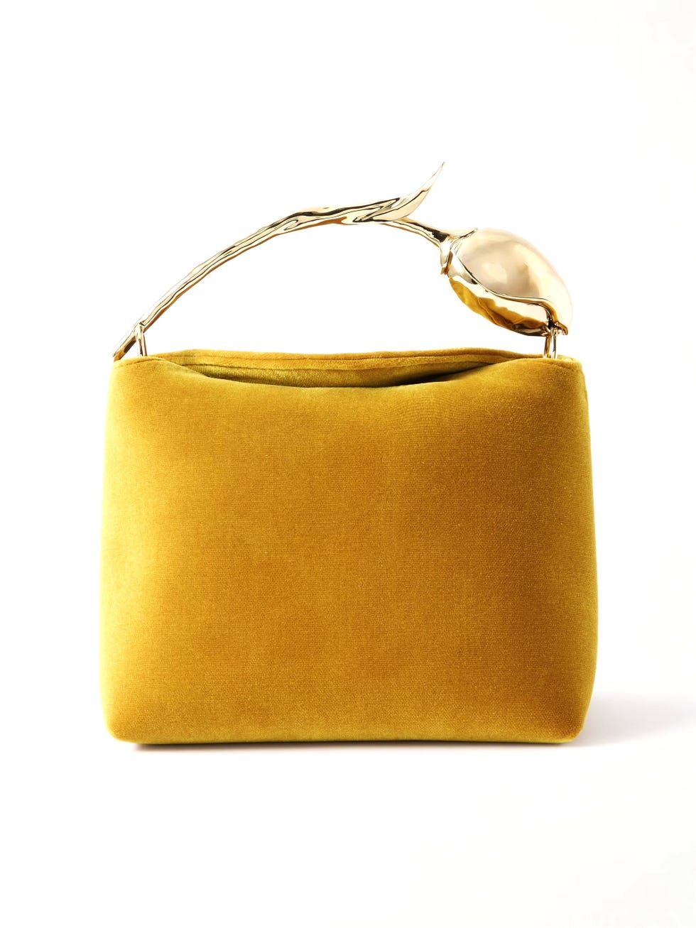 Mini bolso de hombro de terciopelo