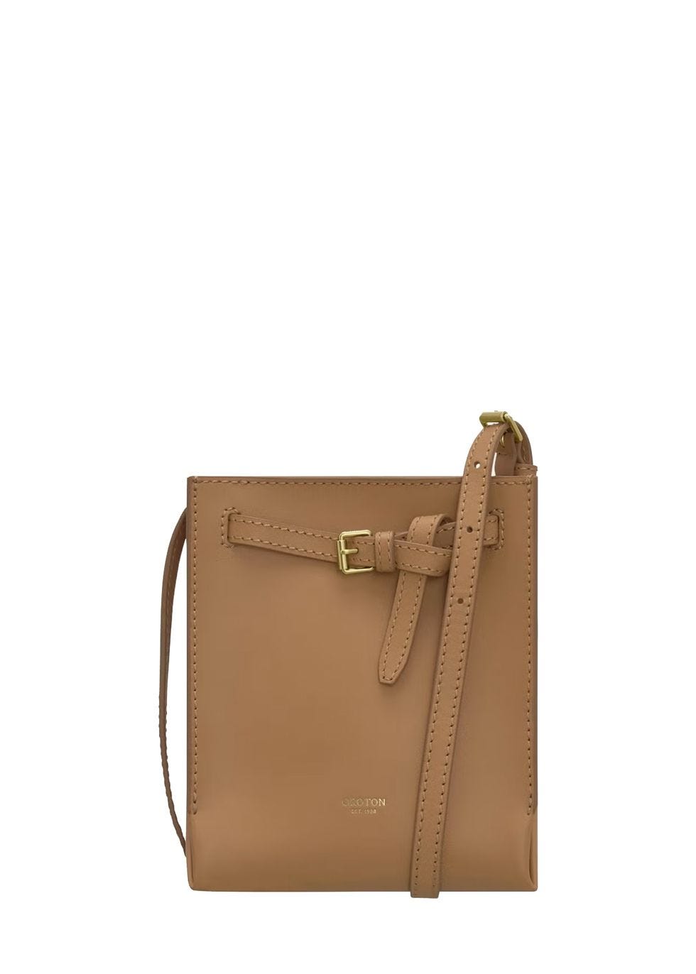 Margot Leather Bucket Crossbody Bag