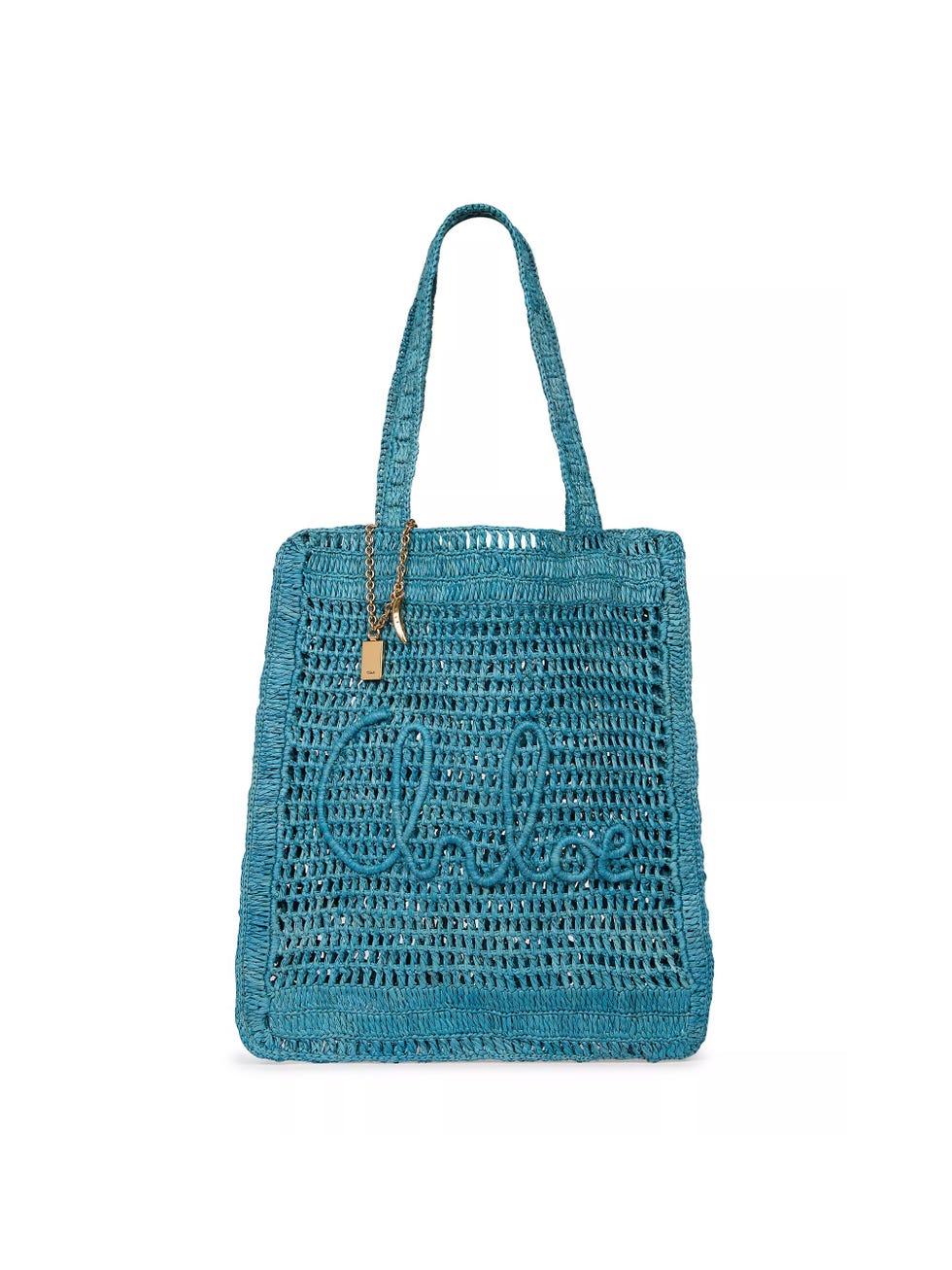 Summer Banana Crochet Raffia Tote Bag