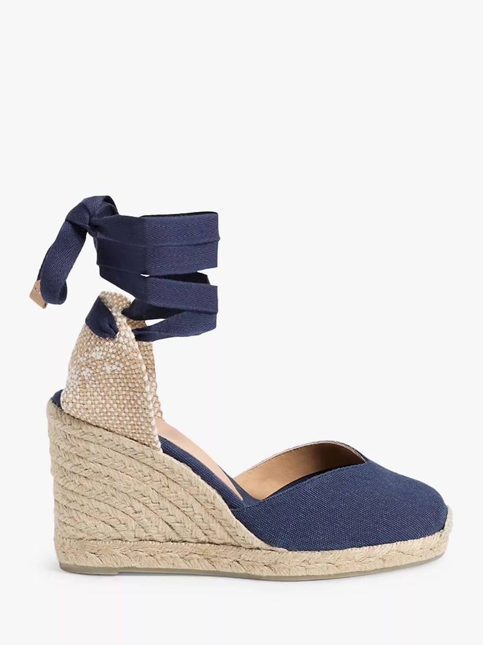 Chiara Cotton Wedge Espadrille 