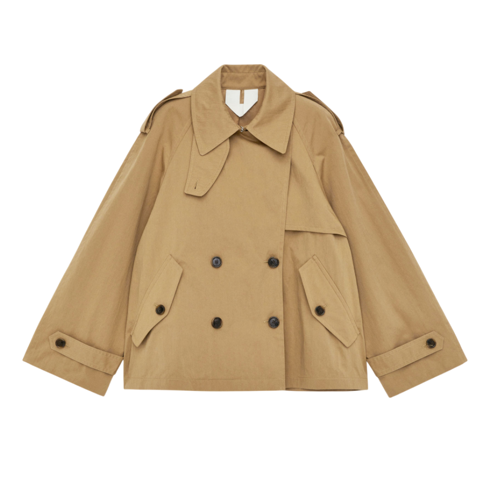Short trench coat 