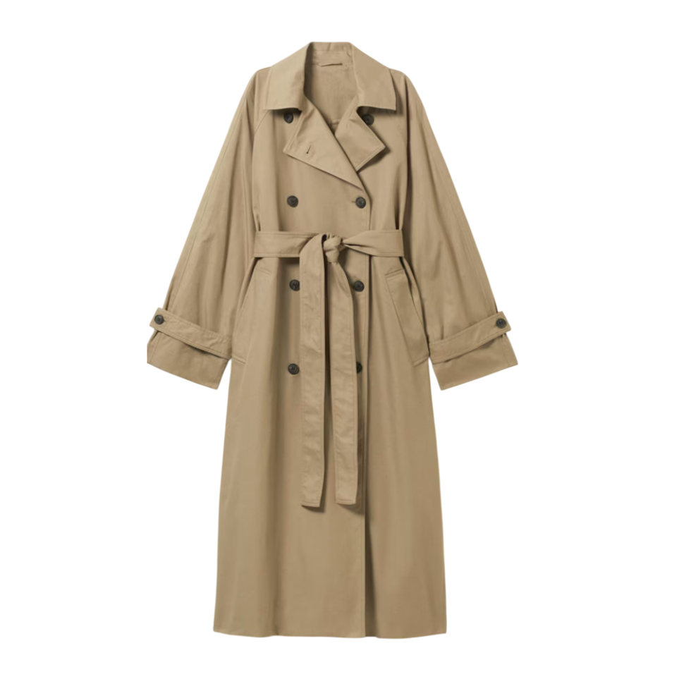 Oversized Double-Breasted Trenchcoat 