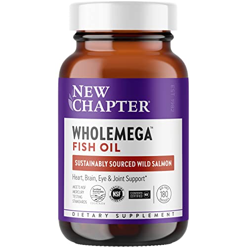 Wholemega Fish Oil Supplement Softgels