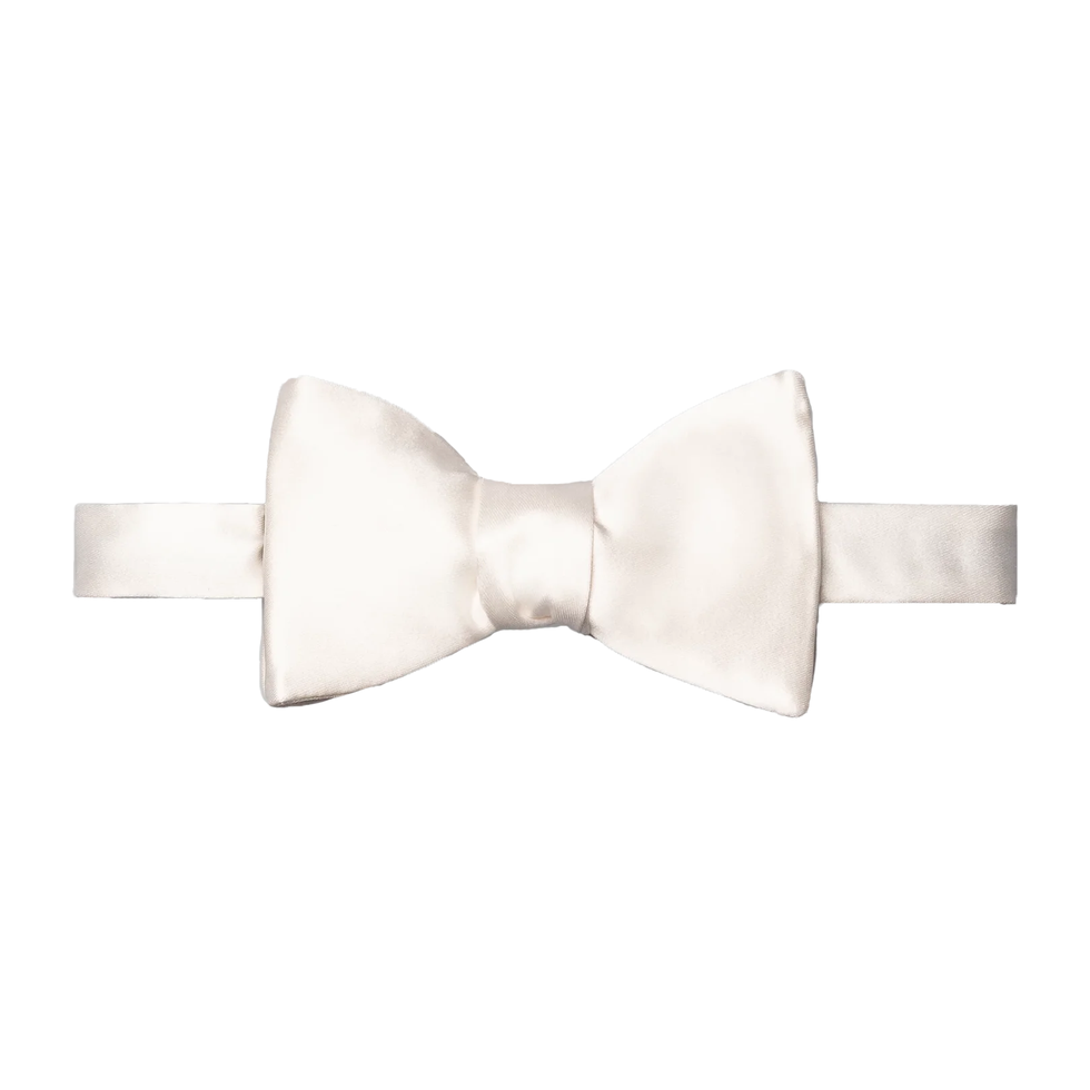 Silk Satin Bow Tie 