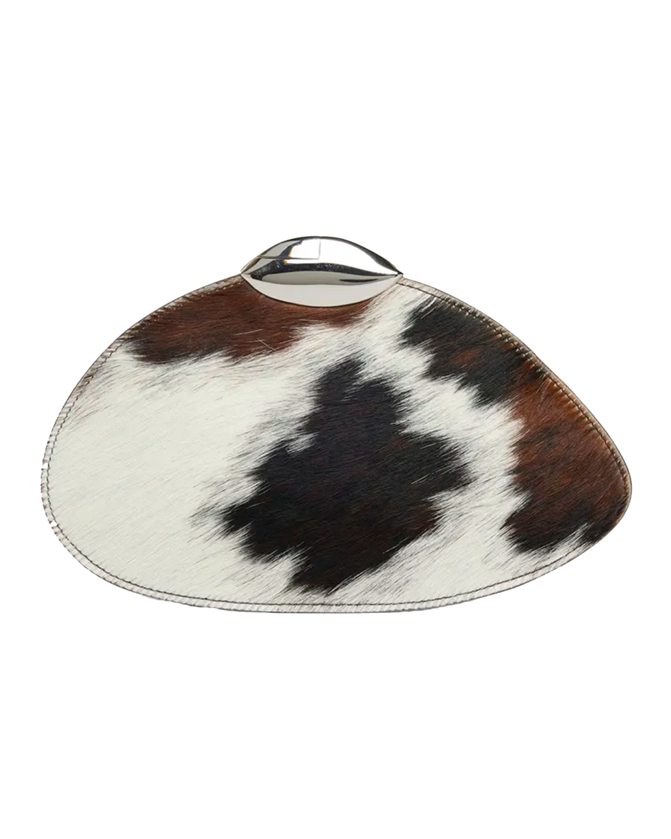 Belle de Jour Calf Hair Clutch Bag
