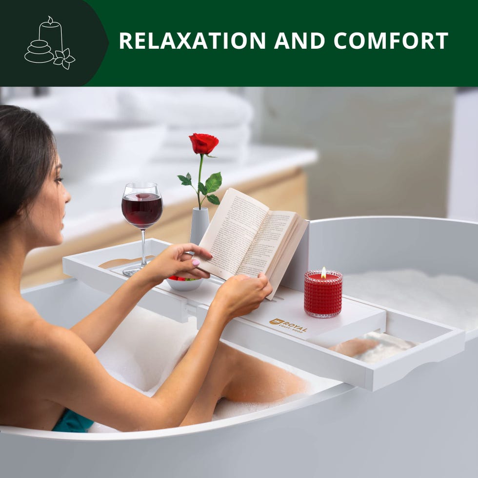 Luxury Bathtub Caddy Tray