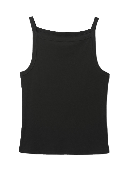 Modern Apron-Neck Tank Top