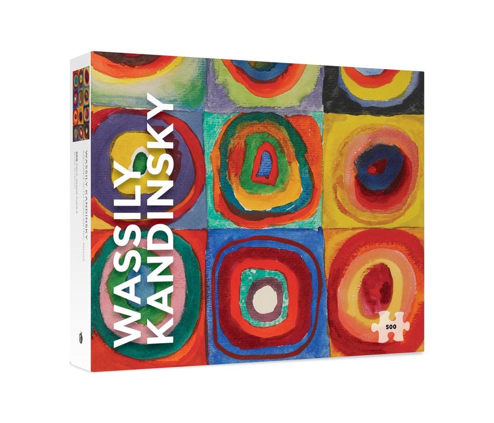 Wassily Kandinsky's Squares with Concentric Circles - 500 Piece