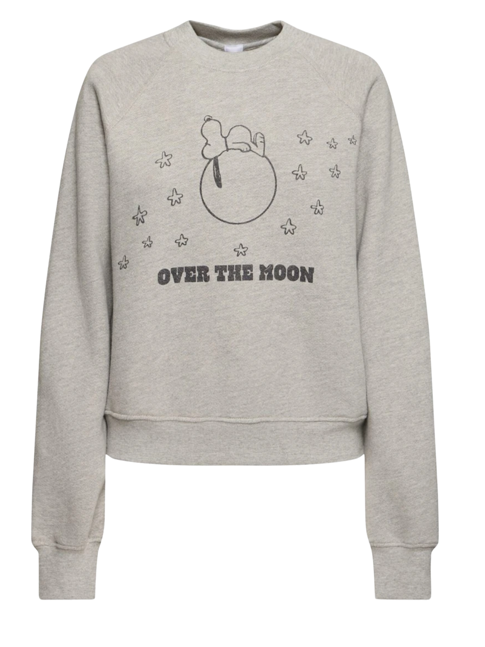 Felpa in cotone Classic Snoopy Moon