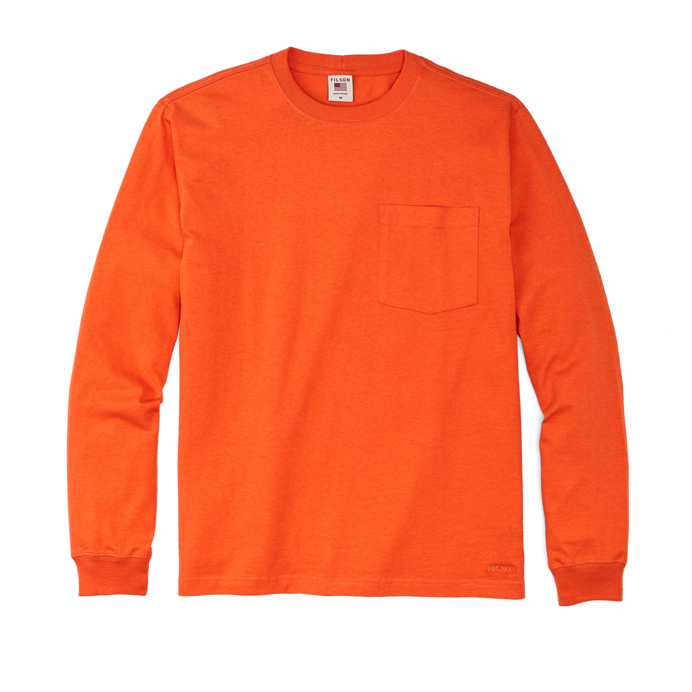 Langärmliges Pioneer Pocket-T-Shirt