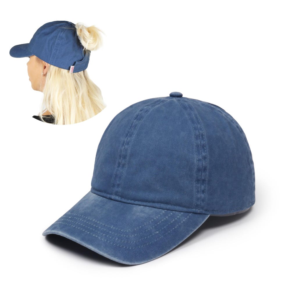 Cotton Ponytail Hat