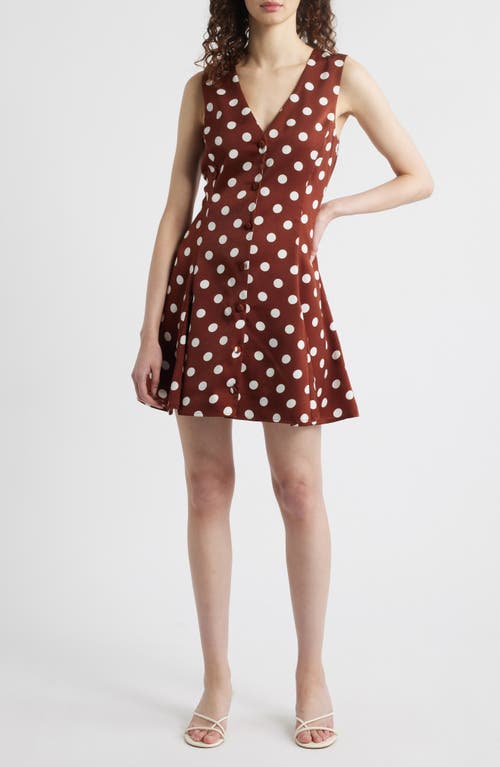 Darcy Dot Sleeveless Dress