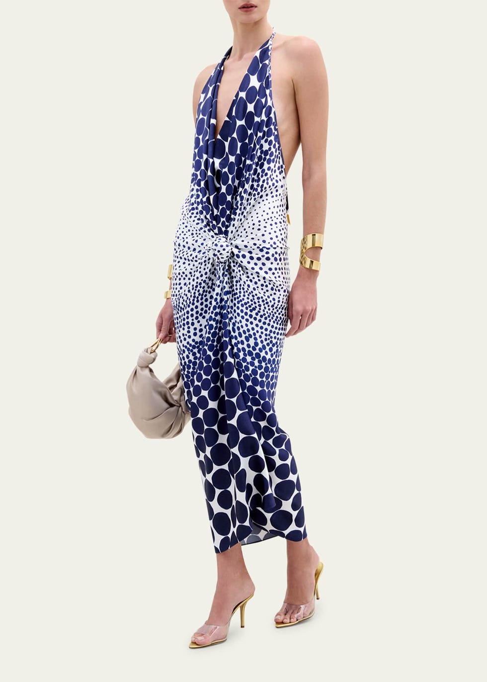 Guadalupe Printed Halter Dress