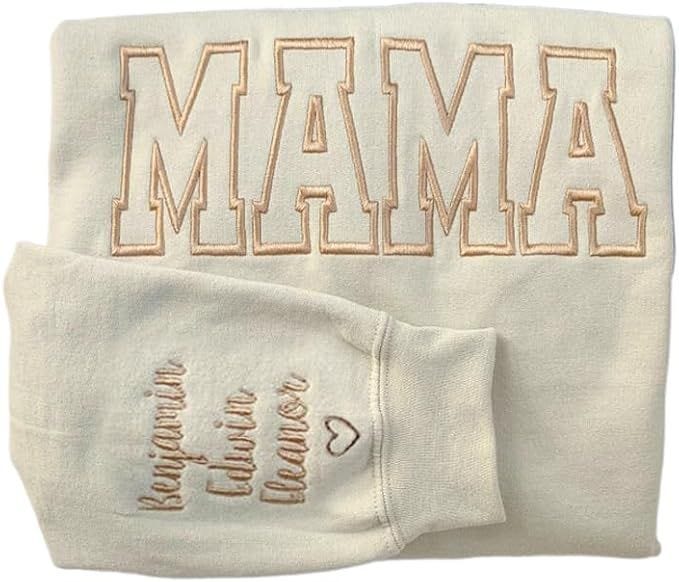 Embroidered Mama Sweatshirt