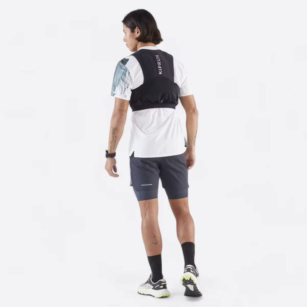 Pantalón corto 2 en 1 Run 900 Ultra en color gris para hombre