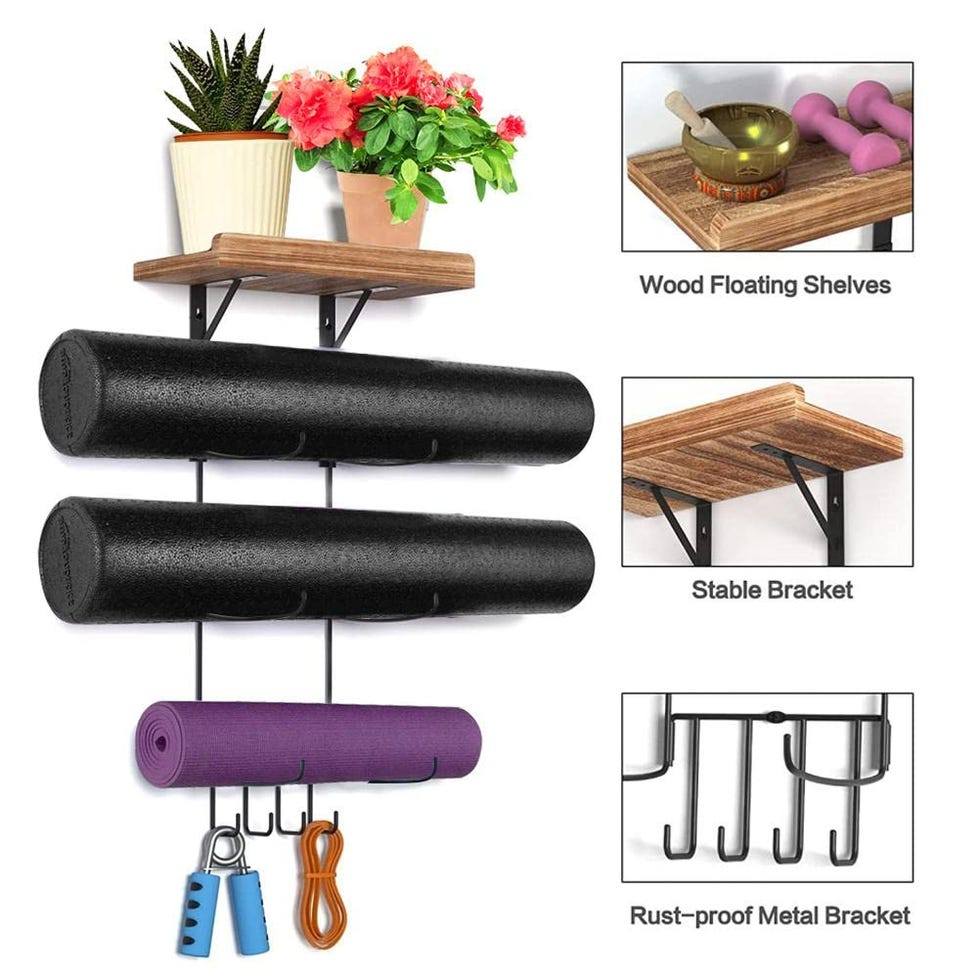 Soporte para Esterilla de Yoga de Pared 